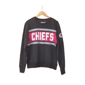 Kansas City Men's '47 Heathered Kansas City Chiefs Bypass Tribeca Pullover Sweat